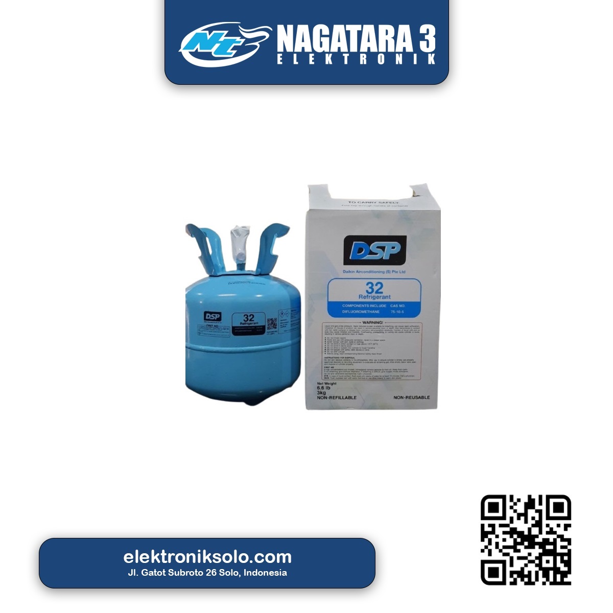 DAIKIN FREON R32 3KG